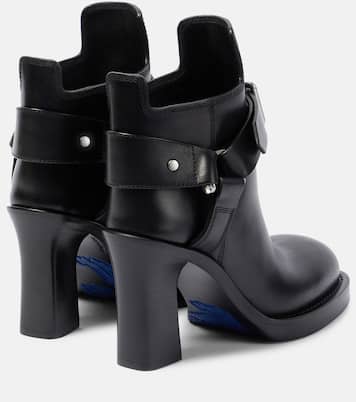 Ankle Boots Stirrup aus Leder | Burberry