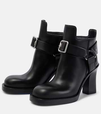 Ankle Boots Stirrup aus Leder | Burberry