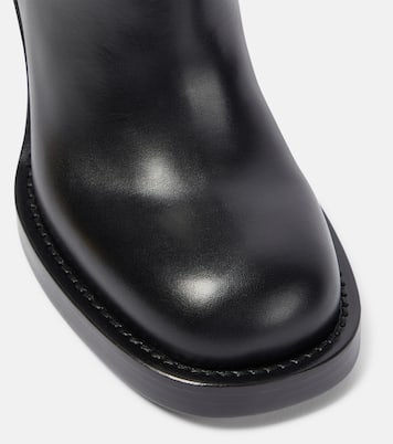 Ankle Boots Stirrup aus Leder | Burberry