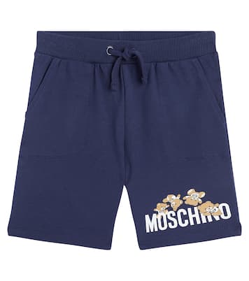 Shorts Teddy Bear aus Baumwoll-Jersey | Moschino Kids