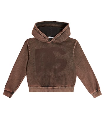 Sudadera con capucha de algodón | Dolce&Gabbana Kids