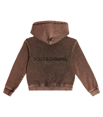 Sudadera con capucha de algodón | Dolce&Gabbana Kids