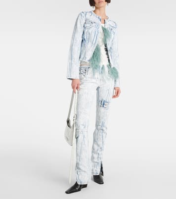 Veste imprimée en jean | Acne Studios