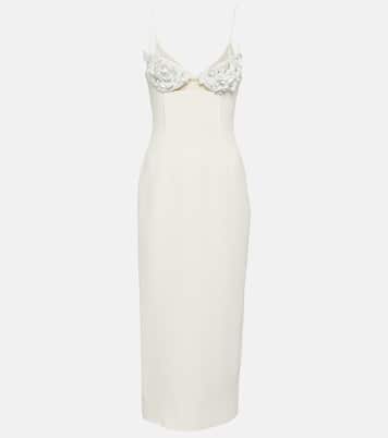 Robe midi à ornements | David Koma