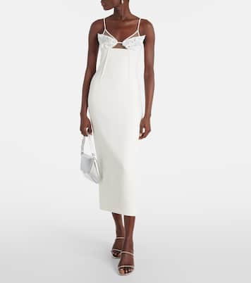 Robe midi à ornements | David Koma