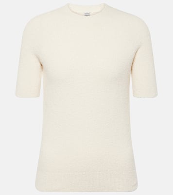 Cotton-blend terry T-shirt | Toteme