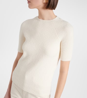 Cotton-blend terry T-shirt | Toteme