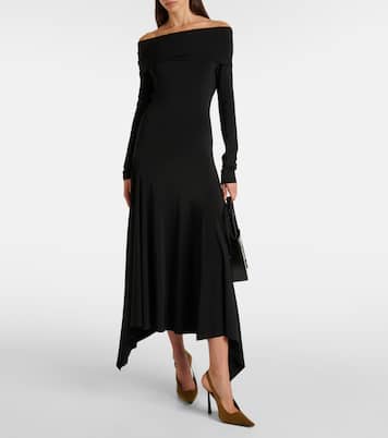 Gerla off-shoulder jersey maxi dress | Max Mara
