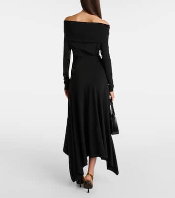 Gerla off-shoulder jersey maxi dress | Max Mara