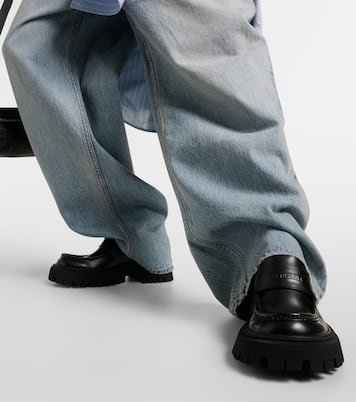Loafers Tractor aus Leder | Balenciaga
