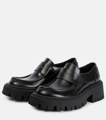 Loafers Tractor aus Leder | Balenciaga