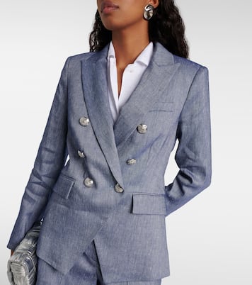 Blazer Miller en lin mélangé | Veronica Beard