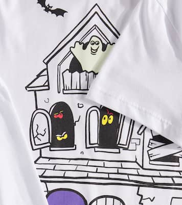 Camiseta en jersey de algodón estampada | Stella McCartney Kids