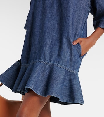Robe VGold en chambray de coton | Valentino