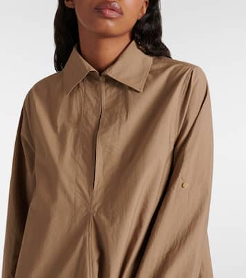 Tunique asymétrique en coton mélangé | Loewe