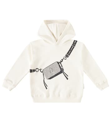 Felpa in jersey di cotone con cappuccio | Marc Jacobs Kids