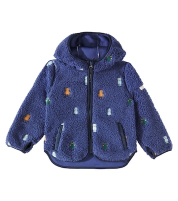 Mara embroidered faux shearling jacket | Liewood