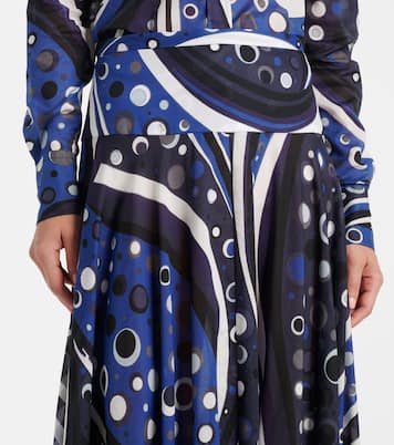 Gonna lunga in mussola di cotone | Pucci