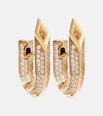 Boucles d’oreilles Hollow à ornements | Burberry