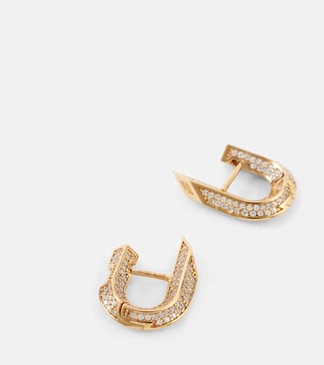 Boucles d’oreilles Hollow à ornements | Burberry