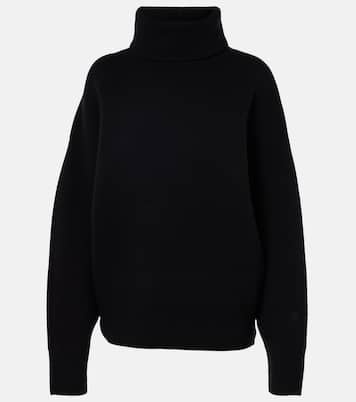 Jersey de cuello alto de mezcla de cachemir y lana | Toteme