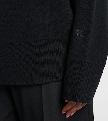 Jersey de cuello alto de mezcla de cachemir y lana | Toteme