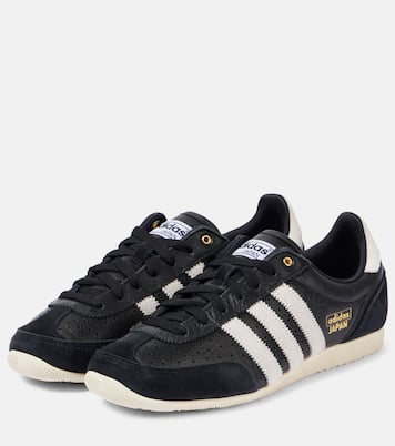 Japan suede-trimmed leather sneakers | Adidas