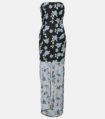 Robe en résille à fleurs | Rotate