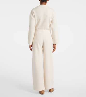 Pantaloni a gamba larga Arca in cashmere | Max Mara