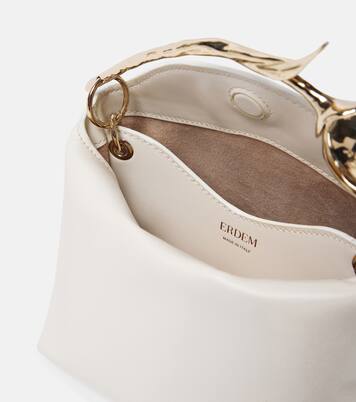 Cabas Bloom Mini en cuir | Erdem