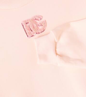 Robe DG en coton | Dolce&Gabbana Kids