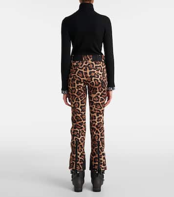 Minou leopard-print ski pants | Goldbergh