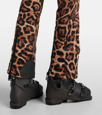 Minou leopard-print ski pants | Goldbergh