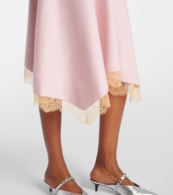 Midikleid mit Spitze | McQueen
