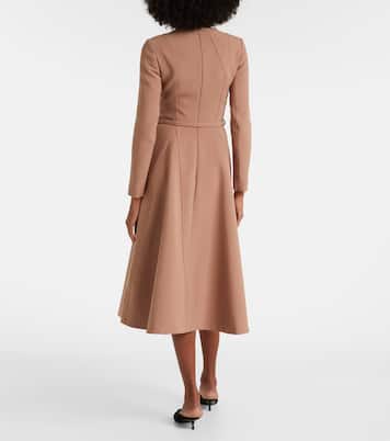 Ucellina belted paneled midi dress | Emilia Wickstead