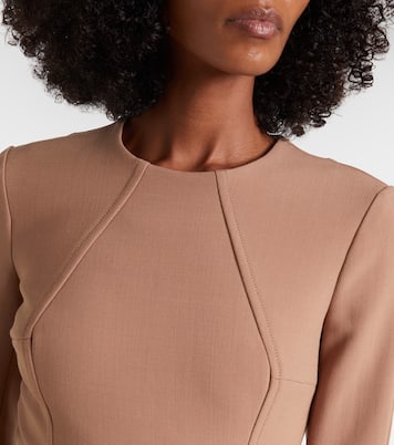 Ucellina belted paneled midi dress | Emilia Wickstead