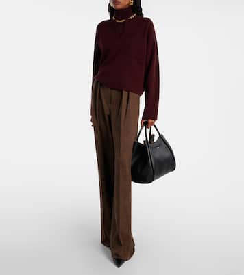 Marin Medium leather tote bag | Max Mara