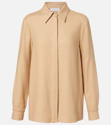 Cruz cashmere and silk shirt | Gabriela Hearst