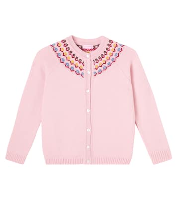 Nelia Fair Isle wool cardigan | La Coqueta
