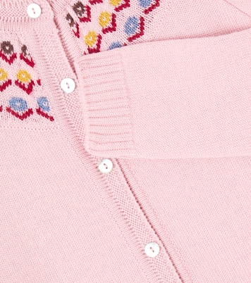 Nelia Fair Isle wool cardigan | La Coqueta