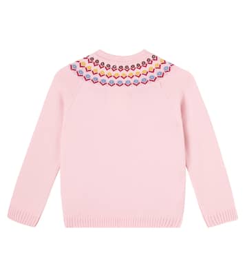 Nelia Fair Isle wool cardigan | La Coqueta