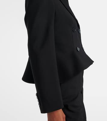 Wool puff-sleeve blazer | McQueen