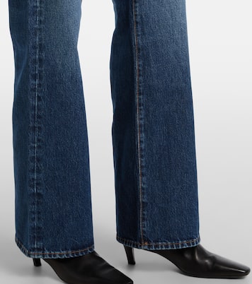 Low-Rise Wide-Leg Jeans The Gray | Frame