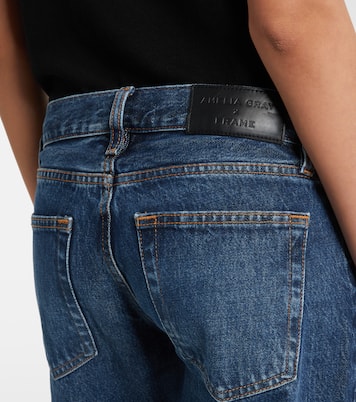 Low-Rise Wide-Leg Jeans The Gray | Frame