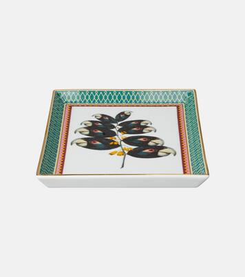Parrotstem porcelain decorative tray | La DoubleJ