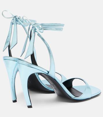 Ora 95 leather slingback sandals | The Attico