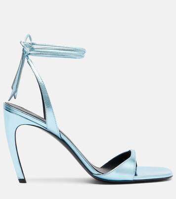 Ora 95 leather slingback sandals | The Attico