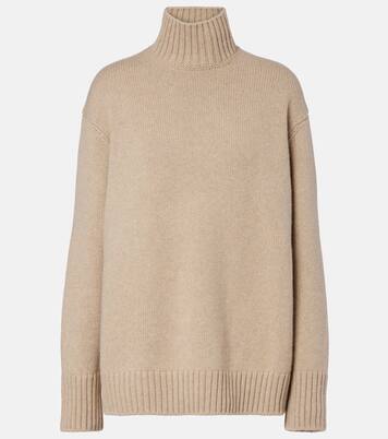 Cashmere turtleneck sweater | Loro Piana