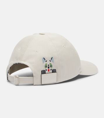 x Louis Wain cotton canvas baseball cap | Loewe