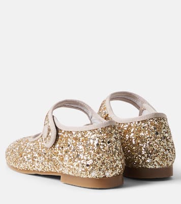 Glitter Mary Jane flats | Pepa London